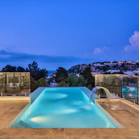 Villa Gaia - Sunset Views, Indoor Heated Pool, Sauna And Games Room Mellieħa Exteriér fotografie