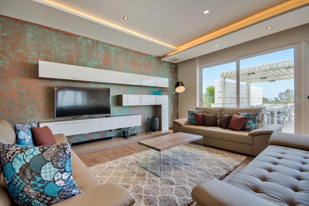 Villa Gaia - Sunset Views, Indoor Heated Pool, Sauna And Games Room Mellieħa Exteriér fotografie